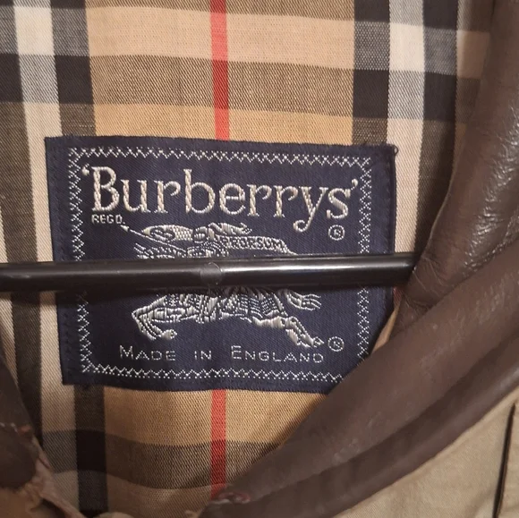 Burberrys England Vintage Full Zip Men's Bomber Style Jacket Preppy Old Money - Picture 7 of 14